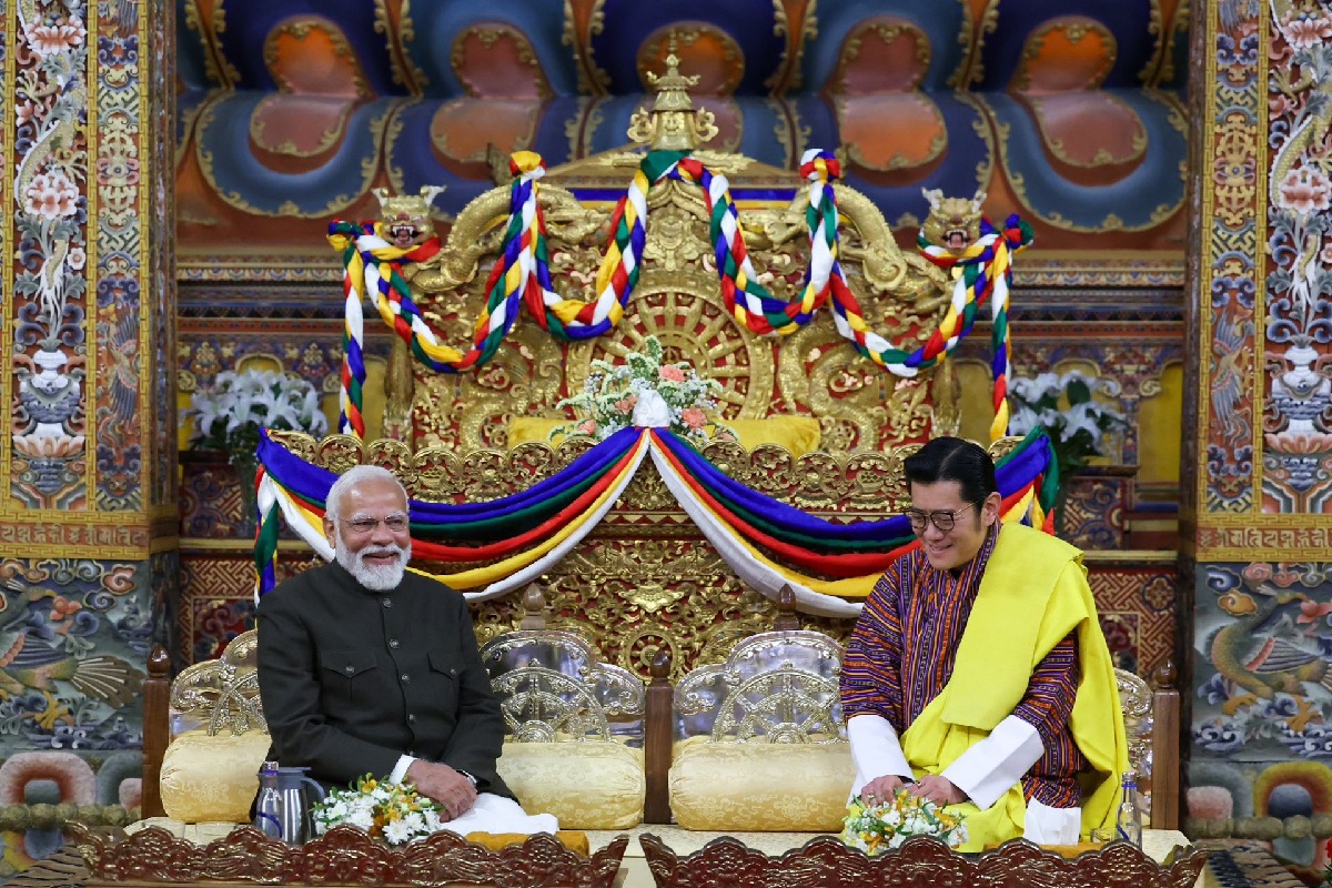 Narendra Modi Pm Modi Gets Bhutan S Highest Civilian Honour Dedicates