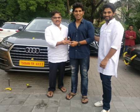 Allu Arvind gifted Audi Q7 car to Sirish