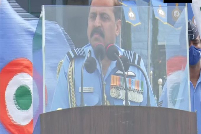 airforce is on the alert says air chief