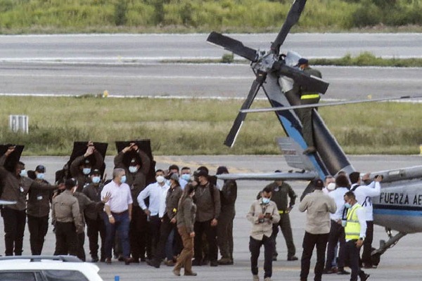 Colombian President Says Helicopter Hit By Gunfire 