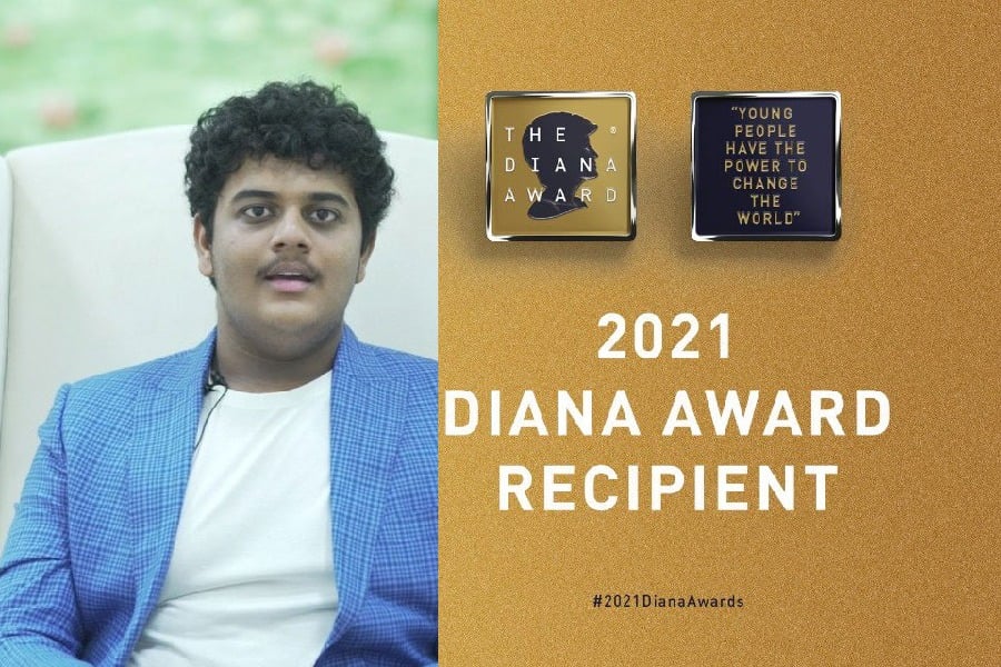 KCRs Grandson Receives Diana Award