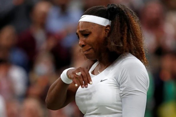 Serena Williams Retires from Wimbledon with Tears
