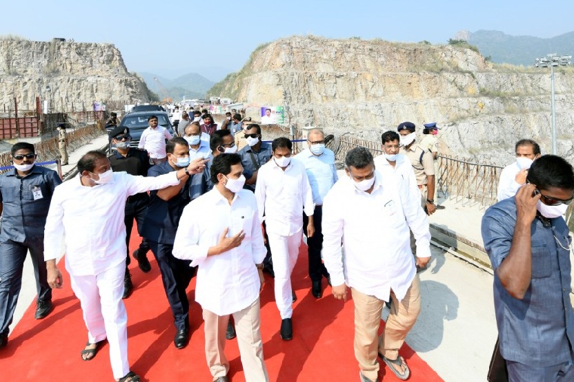 CM Jagan will visit Polavaram project
