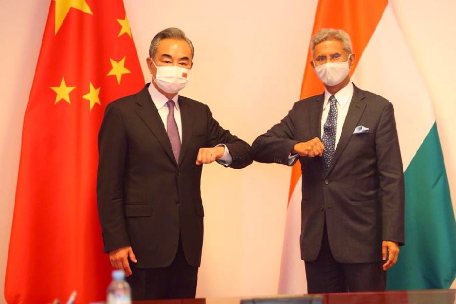 Indian foreign minister Jaishankar met Chinese counterpart Wang Yi