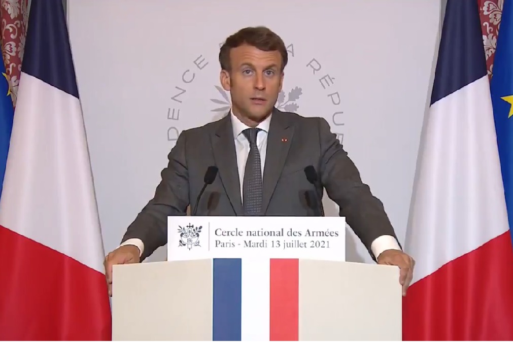 France President Macron Calls For Meeting On Pegasus 