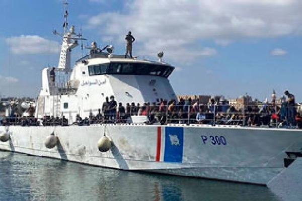 Migrant boat capsizes off Libya  57 thought dead
