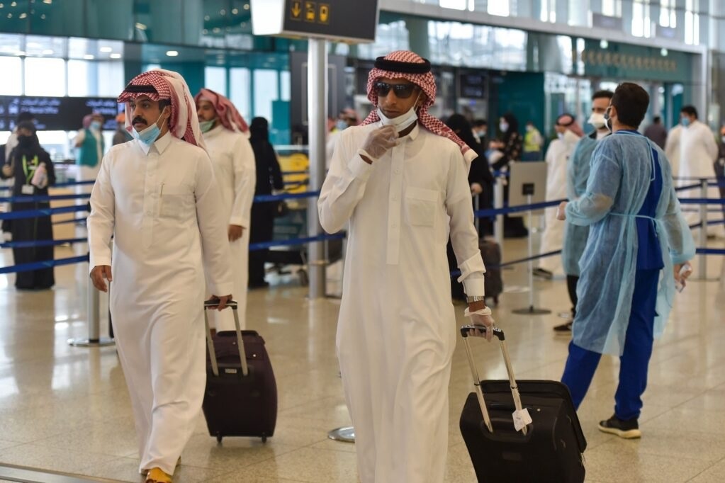 Saudi Warning for People who travel to Red List Countries 