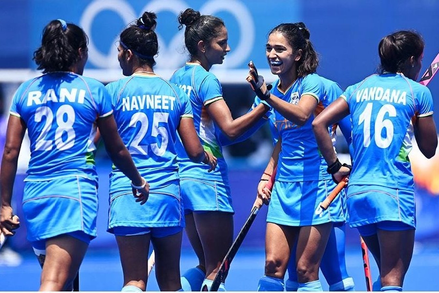 Indian hockey eves won their last league match against South Africa in Tokyo Olympics