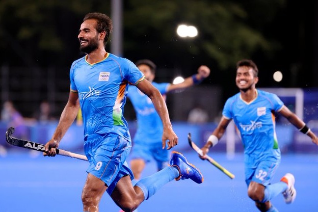 Indian mens hockey team enters into semis in Tokyo Olympics