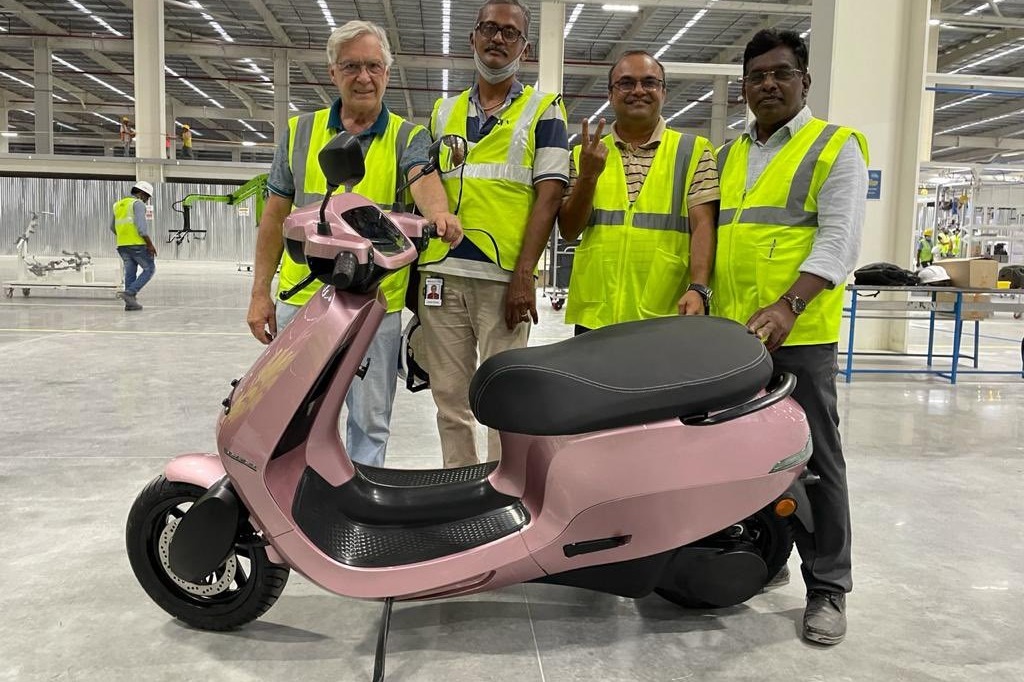 First Ever Ola Scooter Released
