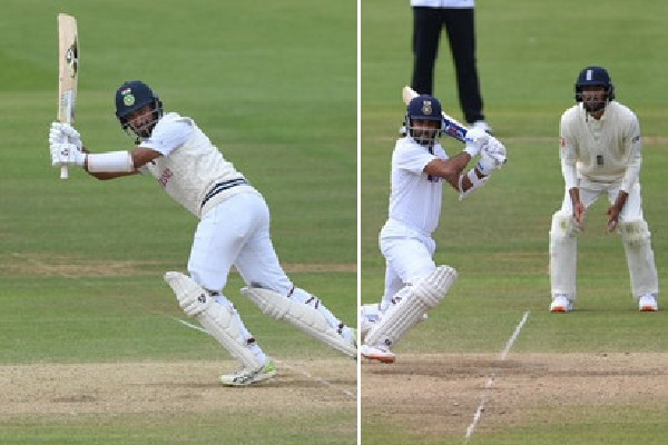 India recovers well after Pujara and Rahane spirited fight in Lords test