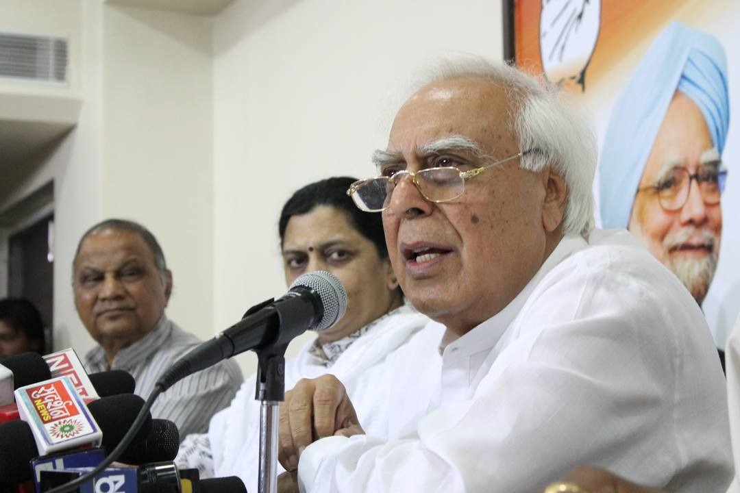 Kapil Sibal fires on congress party