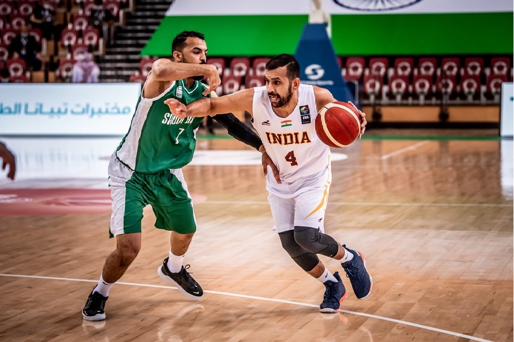 India lose to Saudi Arabia in Asia Cup basketball qualifiers