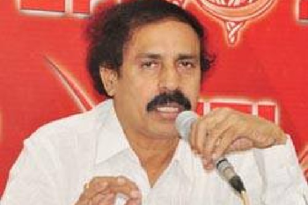 CPI Ramakrishna comments on union minister Kishna Reddy