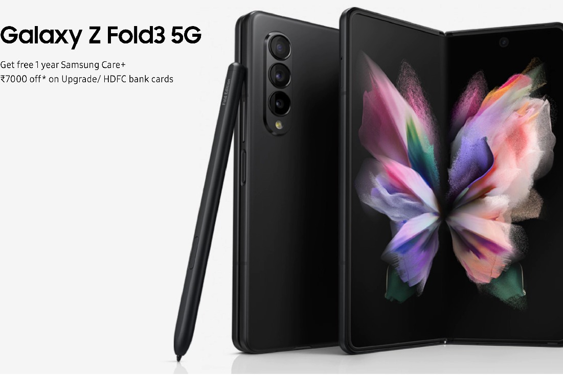 Pre-booking for Galaxy Z Fold3 5G, Galaxy Z Flip3 5G opens in India