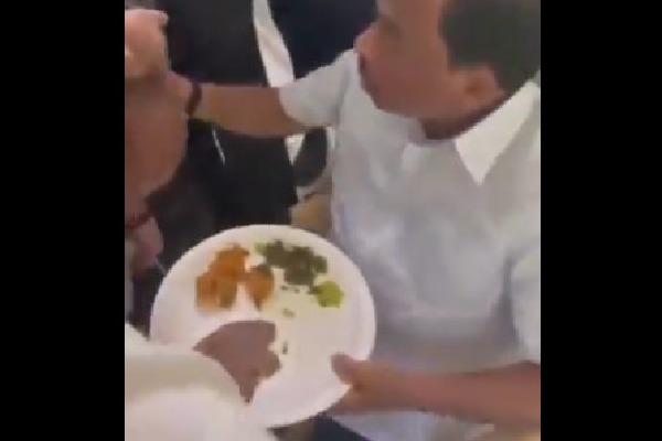 Union Minister arrested while having lunch
