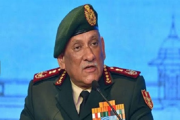 The speed of the Taliban has come as a surprise Bipin Rawat the commander in chief of the three forces