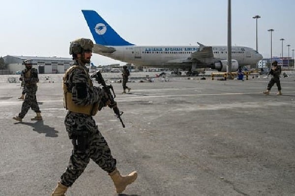 Talibans Roam Across Kabul Airport after US Troops Finish their 20 Years Of War Campaign