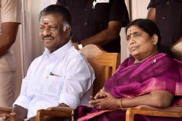 Former TN CM Panneerselvam's wife passes away