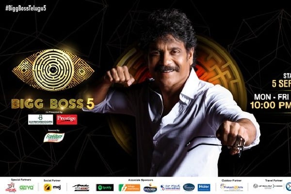 Big Boss Telugu 5 show contestants list