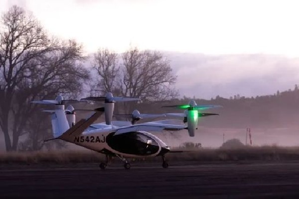 NASA tests air car in California Flight base