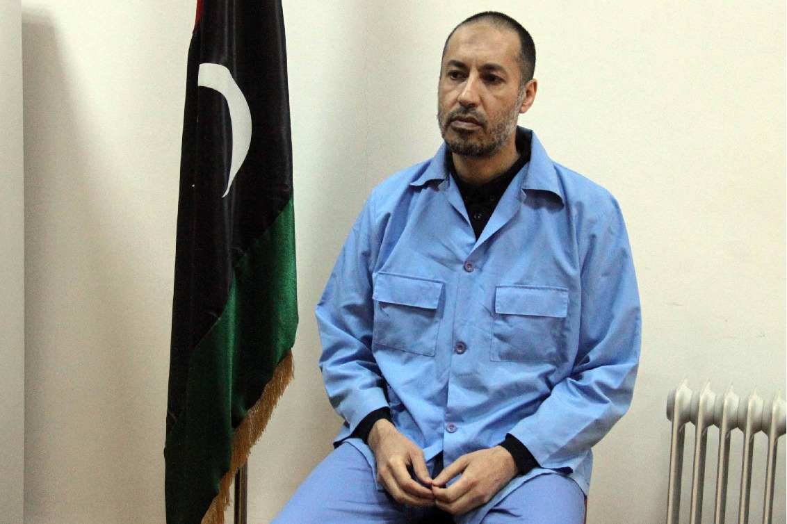 Libya frees late leader Gaddafi's son