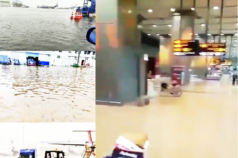 Delhi International Airport Flooded After Heavy Rain