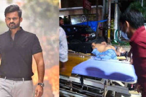 These are the two people who helped actor Saitej when he had an accident