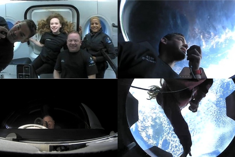 Inspiration4: All-civilian team healthy, happy in orbit, says SpaceX