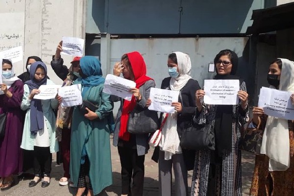 Women workers in Kabul Municipality have been told to stay home