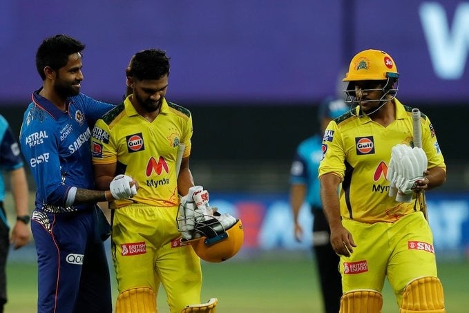 Chennai super kings innings over and Mumbai Indians target