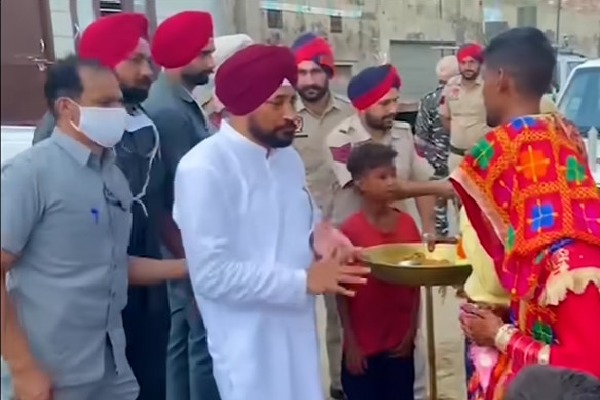 Punjab CM surprised new couple