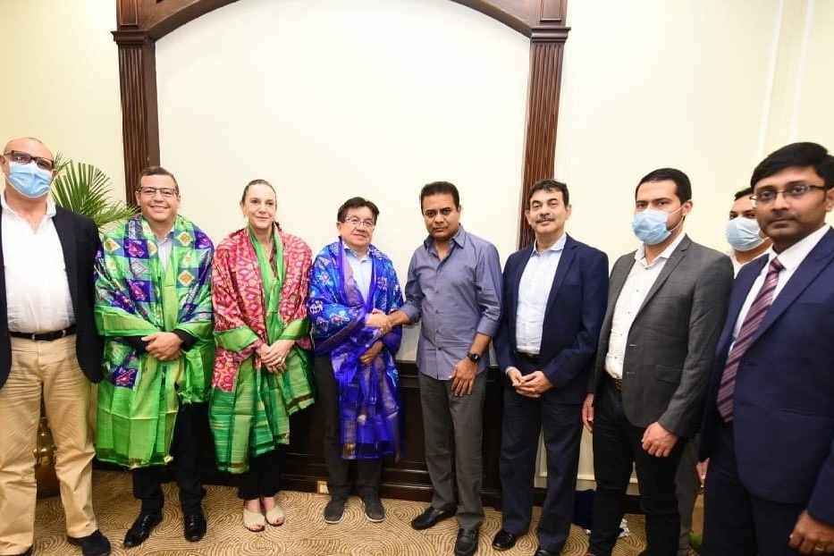 Columbian delegation visits Hyderabad's Genome Valley