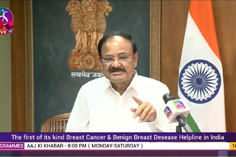 Vice President launches breast cancer helpline
