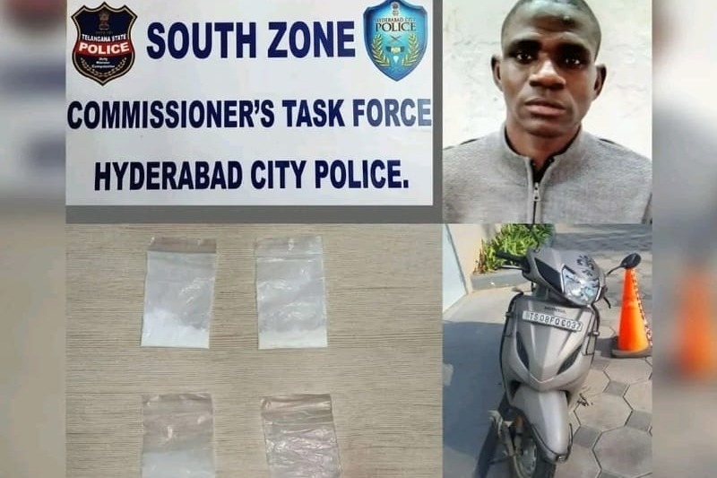 Nigerian arrested in Hyderabad for drug peddling
