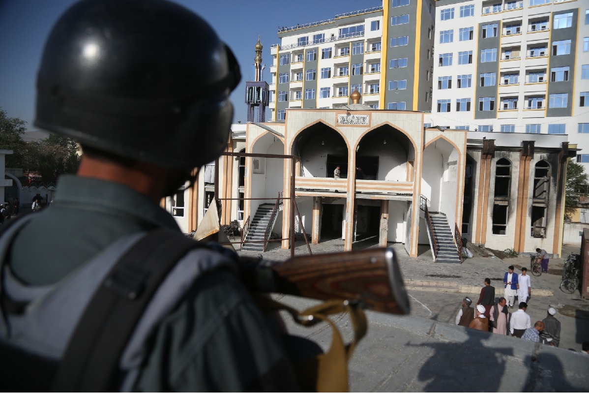 Blast outside Kabul mosque kills number of civilians