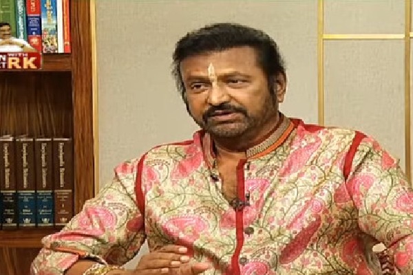 Mohan Babu attends to Open Heart With RK