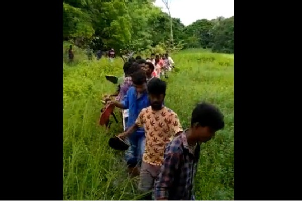 Pawan Kalyan shares a video of Janasena workers