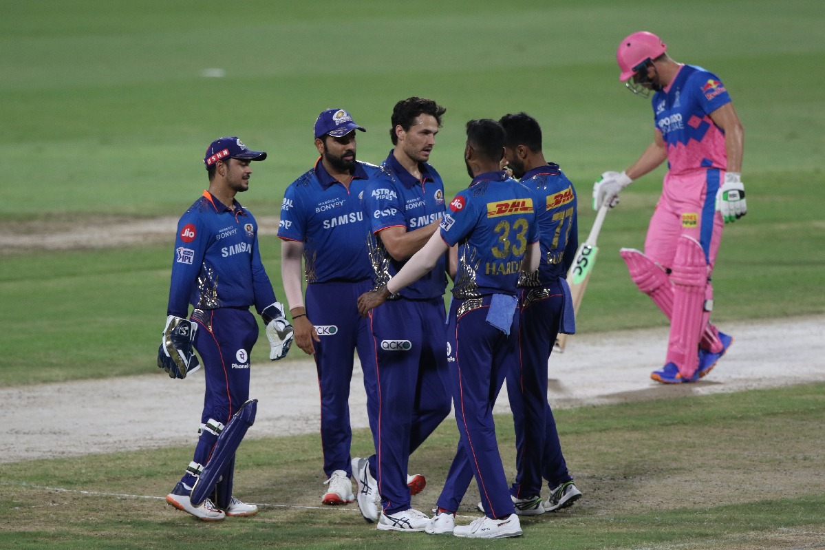 Rajasthan settles for a low score against Mumbai Indians