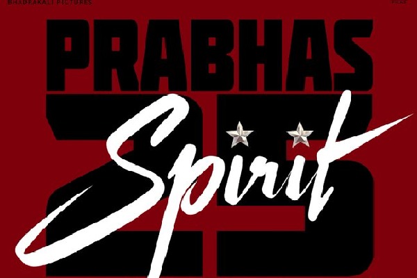 Prabhas 25th movie update