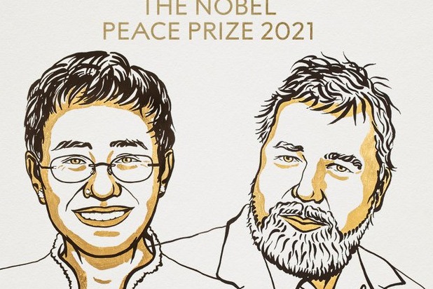 Maria Ressa and Dimitri Muratov won Nobel Peace Prize