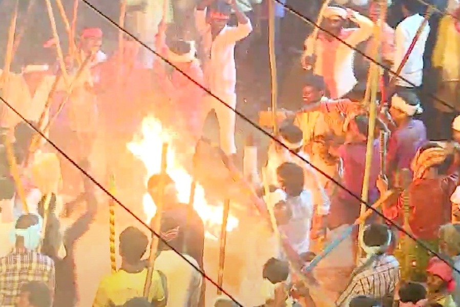 Dozens injured during traditional stick fighting in Andhra Pradesh