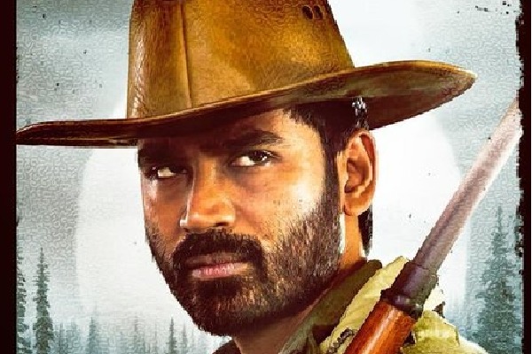 Dhanush's first look poster features him in cowboy avatar