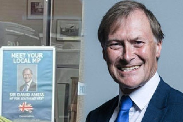 Britain MP David Amess stabbed at constituency meeting