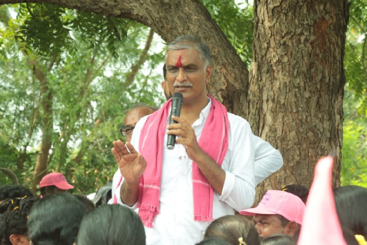 Harish Rao campaigns in Huzurabad constituency
