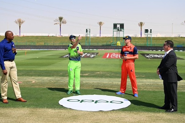 Ireland and Nederlands fights in ICC World Cup