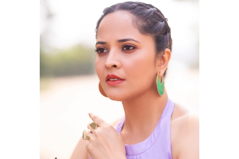 Anasuya responds to senior actor comments on her dressing