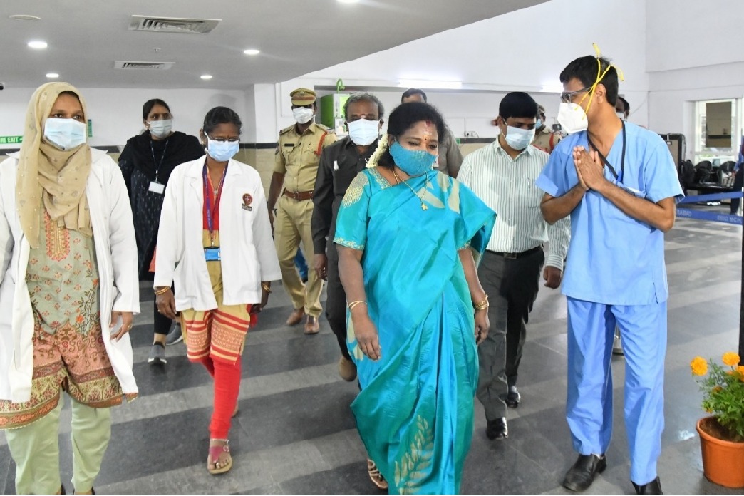 Telangana Guv hails scientists, doctors on vax milestone