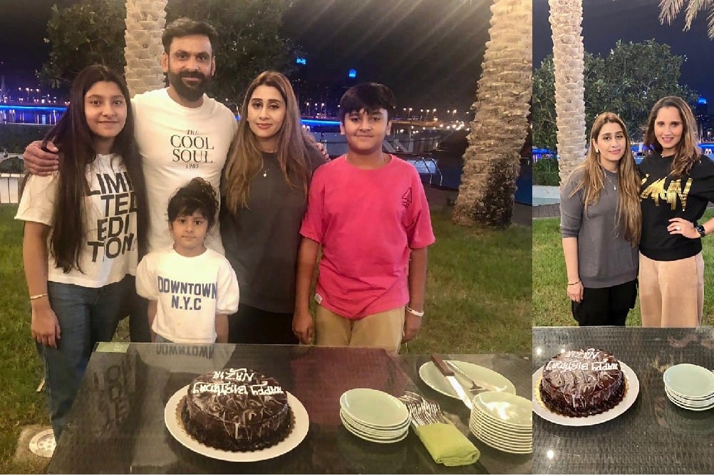 T20 World Cup: Sania Mirza comes to Mohammad Hafeez's rescue, arranges birthday cake for his wife
