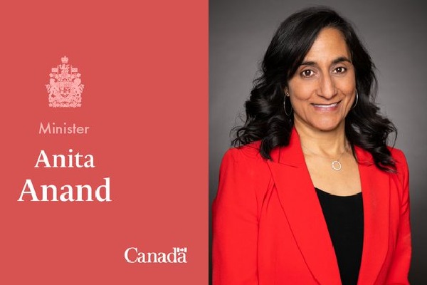 Indian origin Anita Anand appointed as Canada new defense minister